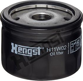 Hengst Filter H11W02 - Oil Filter www.avaruosad.ee