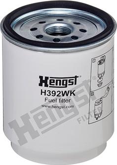 Hengst Filter H392WK - Топливный фильтр www.avaruosad.ee