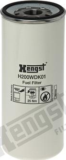 Hengst Filter H200WDK01 - Топливный фильтр www.avaruosad.ee