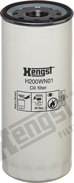 Hengst Filter H200WN01 - Масляный фильтр www.avaruosad.ee