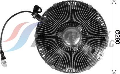 HIGHWAY AUTOMOTIVE 61031023 - Clutch, radiator fan www.avaruosad.ee