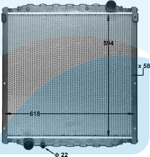 HIGHWAY AUTOMOTIVE 10031004 - Radiaator,mootorijahutus www.avaruosad.ee