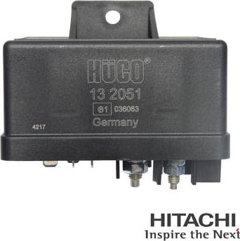 Hitachi 2502051 - Relay, glow plug system www.avaruosad.ee