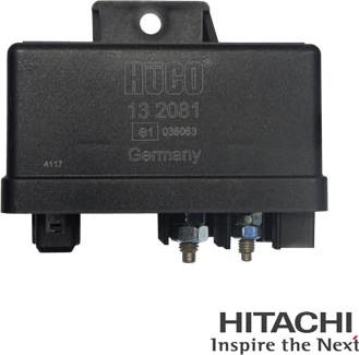 Hitachi 2502081 - Relay, glow plug system www.avaruosad.ee