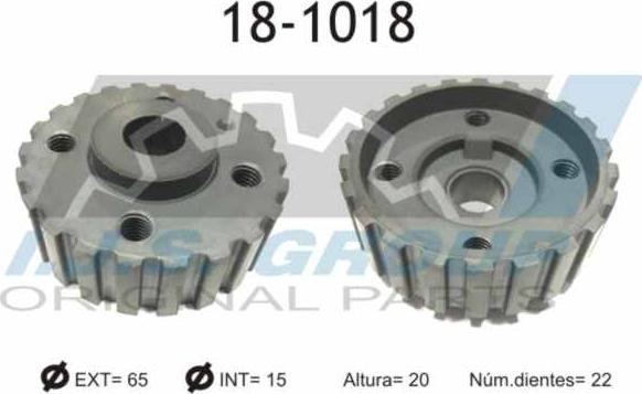 IJS GROUP 18-1018 - Gear, crankshaft www.avaruosad.ee