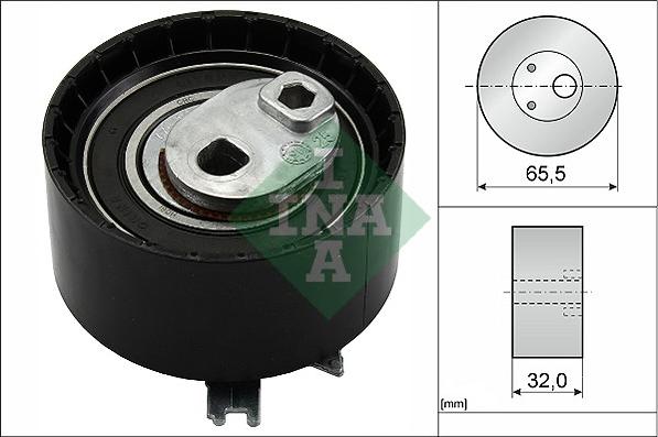 INA 531 0409 30 - Tensioner Pulley, timing belt www.avaruosad.ee