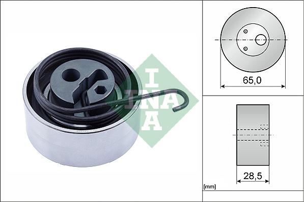 INA 531 0819 10 - Tensioner Pulley, timing belt www.avaruosad.ee