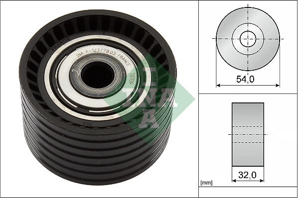 INA 532 0774 10 - Deflection/Guide Pulley, timing belt www.avaruosad.ee