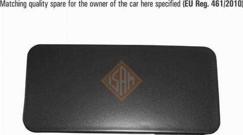 Isam 1005811 - Bumper Cover, towing device www.avaruosad.ee