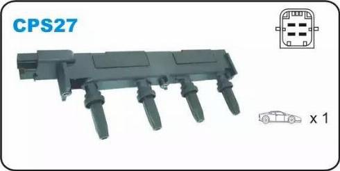 Janmor CPS27 - Ignition Coil www.avaruosad.ee