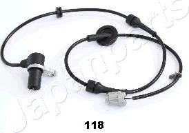 Japanparts ABS-118 - Sensor, revoluciones de la rueda www.avaruosad.ee