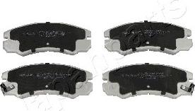 Japanparts PA-999AF - Kit de plaquettes de frein, frein à disque www.avaruosad.ee