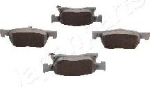 Japanparts PA-0091AF - Kit de plaquettes de frein, frein à disque www.avaruosad.ee