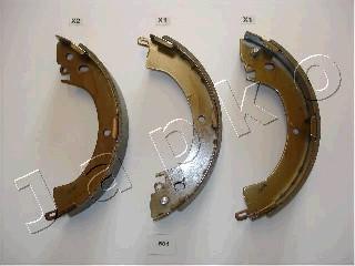 Japko 55501 - Brake Set, drum brakes www.avaruosad.ee