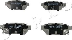 Japko 51504 - Brake Pad Set, disc brake www.avaruosad.ee