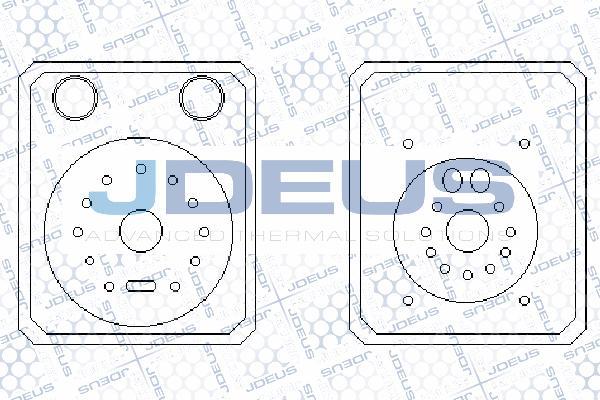 Jdeus 425M28 - Moottoriöljyn jäähdytin www.avaruosad.ee