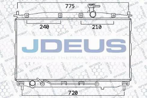 Jdeus 054M38 - Radiaator,mootorijahutus www.avaruosad.ee