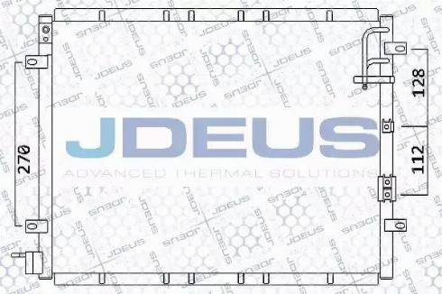 Jdeus 765M12 - Kondensor, klimatanläggning www.avaruosad.ee