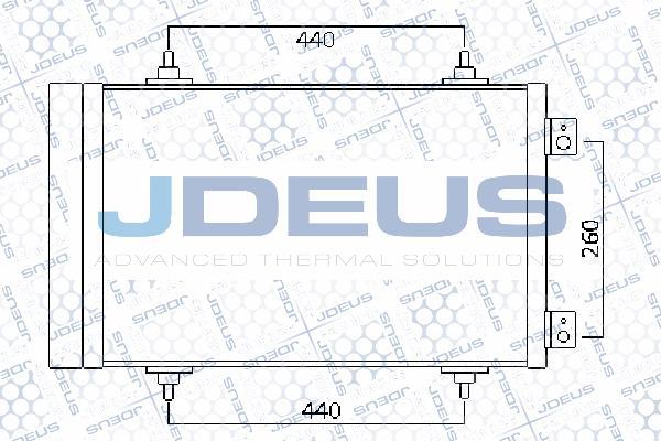Jdeus 707M27 - Condenser, air conditioning www.avaruosad.ee