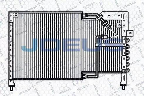 Jdeus 716N11 - Condenser, air conditioning www.avaruosad.ee