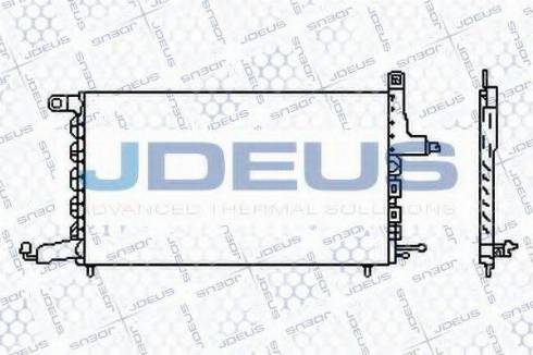 Jdeus 725M17 - Condenser, air conditioning www.avaruosad.ee