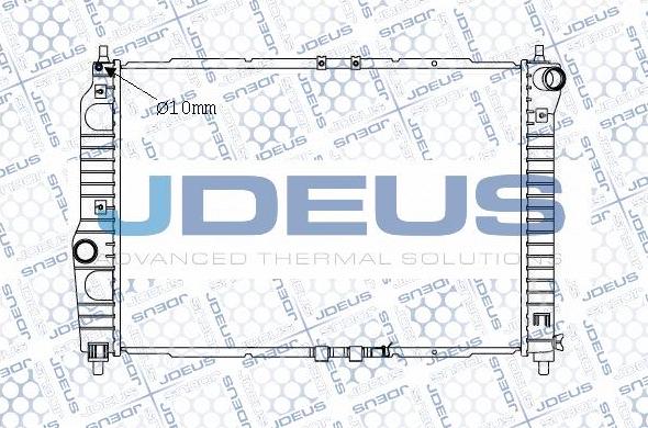Jdeus M-0560080 - Radiator, engine cooling www.avaruosad.ee
