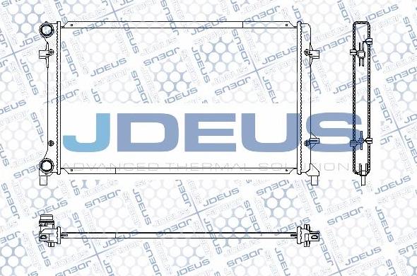 Jdeus M-0010330 - Radiaator,mootorijahutus www.avaruosad.ee