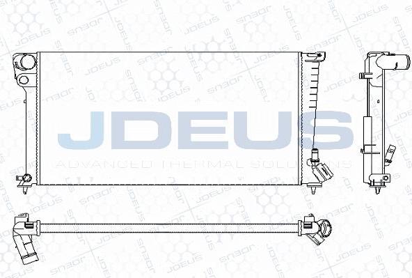 Jdeus M-0070200 - Radiators, Motora dzesēšanas sistēma www.avaruosad.ee