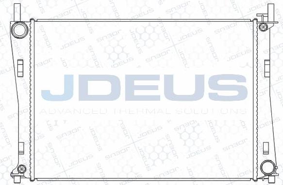 Jdeus M-0121070 - Radiators, Motora dzesēšanas sistēma www.avaruosad.ee