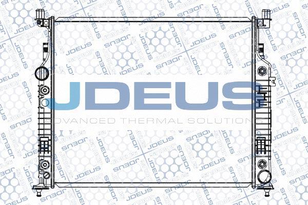 Jdeus M-0170940 - Radiaator,mootorijahutus www.avaruosad.ee