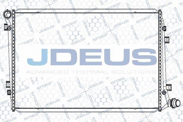 Jdeus M-0300490 - Radiaator,mootorijahutus www.avaruosad.ee