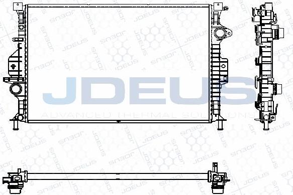 Jdeus M-0310560 - Radiators, Motora dzesēšanas sistēma www.avaruosad.ee