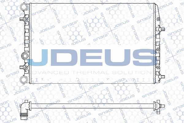 Jdeus M-0250080 - Radiaator,mootorijahutus www.avaruosad.ee