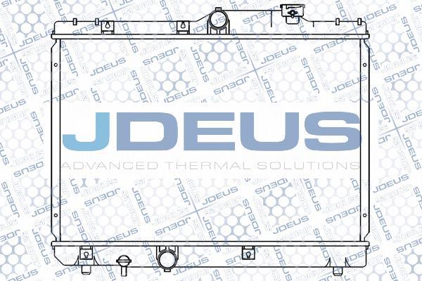Jdeus M-0280470 - Radiator, engine cooling www.avaruosad.ee