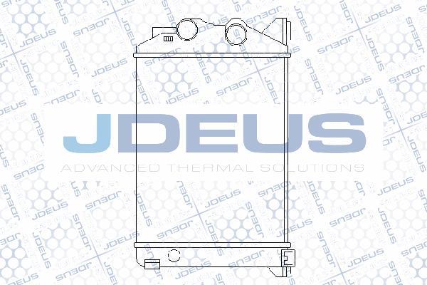 Jdeus M-817049A - Intercooler, charger www.avaruosad.ee