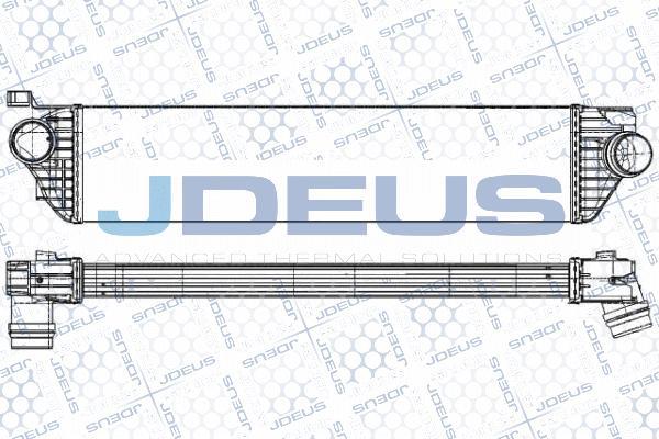 Jdeus M-823111A - Intercooler, charger www.avaruosad.ee