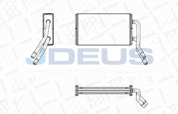 Jdeus M-212058A - Soojusvaheti,salongiküte www.avaruosad.ee