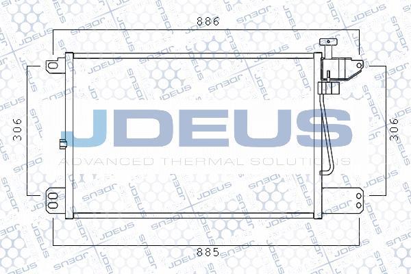 Jdeus M-7410060 - Condenser, air conditioning www.avaruosad.ee
