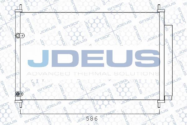 Jdeus M-7280700 - Kondensators, Gaisa kond. sistēma www.avaruosad.ee