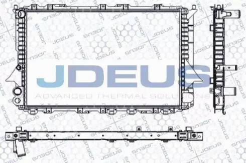 Jdeus RA0010120 - Radiator, engine cooling www.avaruosad.ee