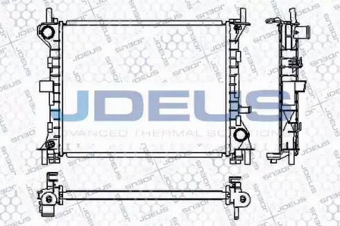 Jdeus RA0121040 - Радиатор, охлаждение двигателя www.avaruosad.ee