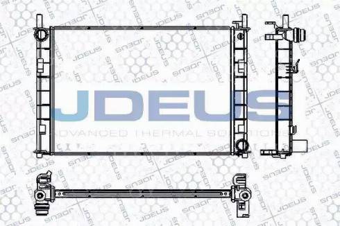 Jdeus RA0121070 - Radiators, Motora dzesēšanas sistēma www.avaruosad.ee