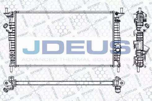 Jdeus RA0121140 - Radiaator,mootorijahutus www.avaruosad.ee
