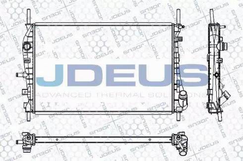 Jdeus RA0121130 - Radiators, Motora dzesēšanas sistēma www.avaruosad.ee
