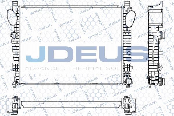 Jdeus RA0170690 - Радиатор, охлаждение двигателя www.avaruosad.ee