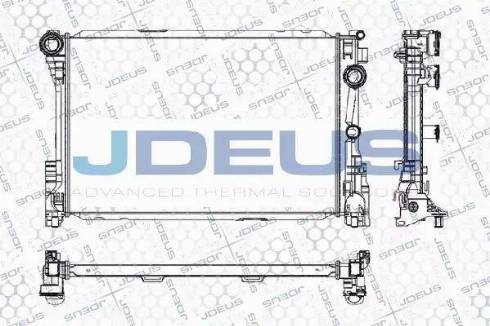 Jdeus RA0171050 - Radiaator,mootorijahutus www.avaruosad.ee
