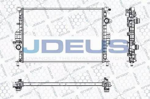 Jdeus RA0310560 - Radiaator,mootorijahutus www.avaruosad.ee