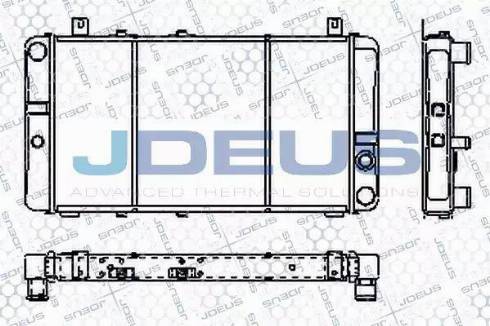 Jdeus RA0380000 - Radiators, Motora dzesēšanas sistēma www.avaruosad.ee