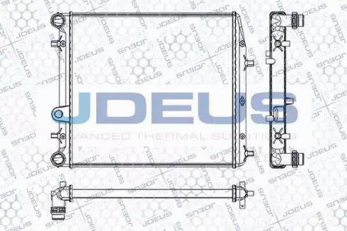Jdeus RA0250090 - Radiators, Motora dzesēšanas sistēma www.avaruosad.ee