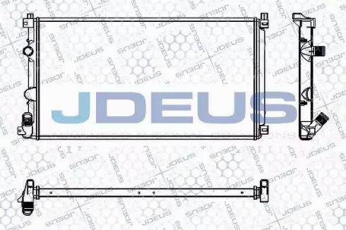 Jdeus RA0230810 - Radiators, Motora dzesēšanas sistēma www.avaruosad.ee